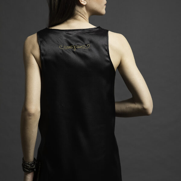 Μπλούζα γυναικεία Black Satin Blouse