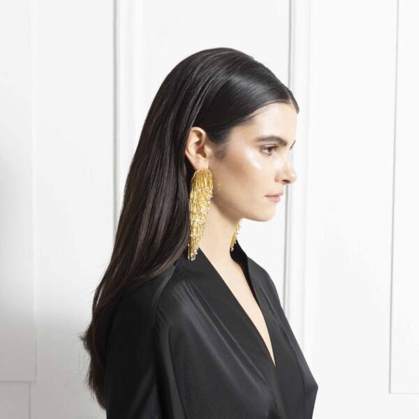 Σκουλαρίκια handmade χρυσά