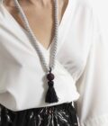 Γυναικεία μπλούζα White wrap blouse